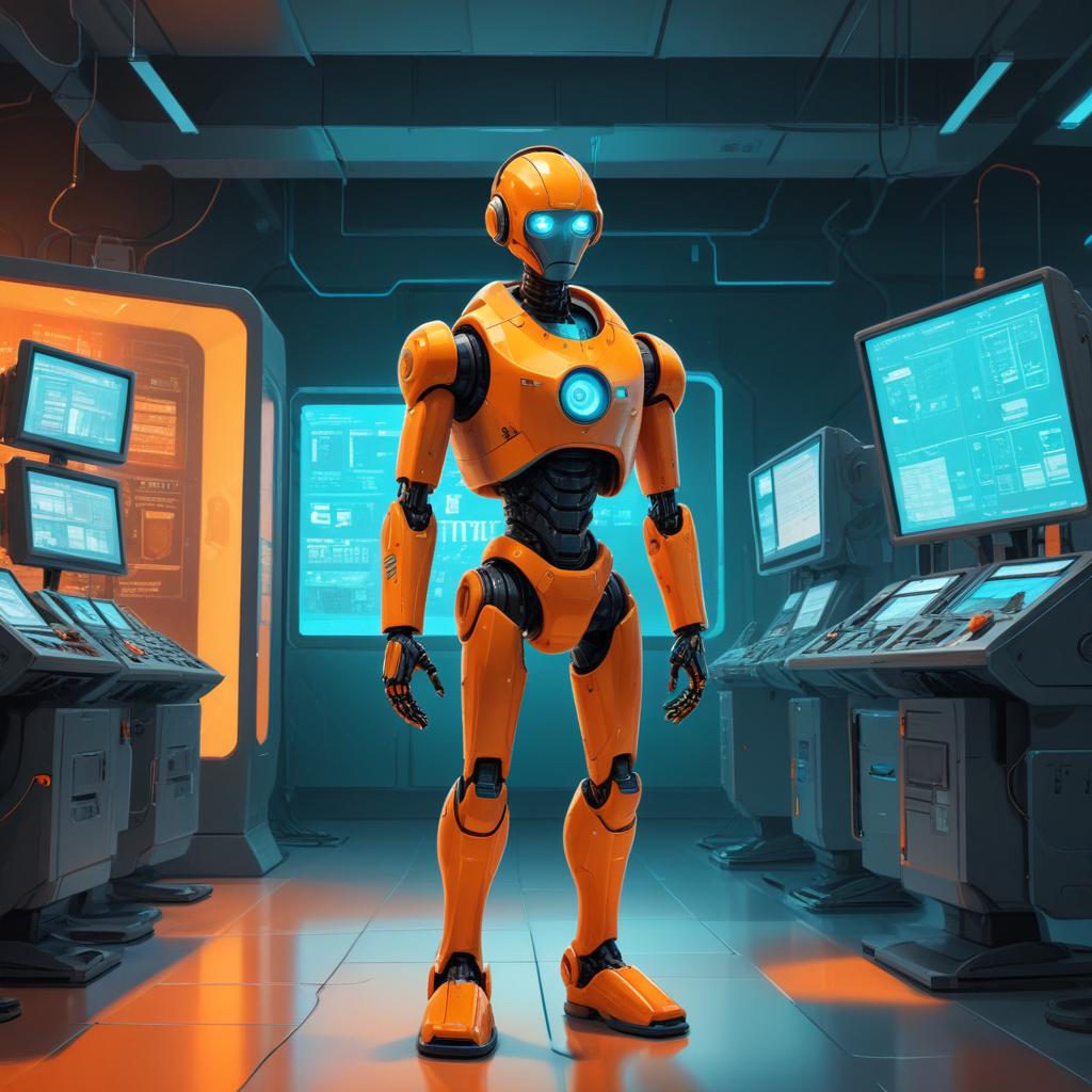 Иллюстрация к новости о том, что TriCodeBot научился сам генерировать картинки к своим новостям.